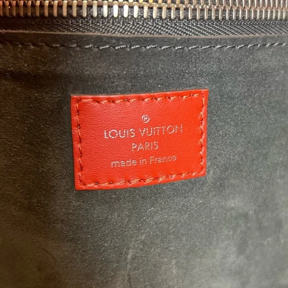 Louis Vuitton Rare Cachemire W Beautiful Red Handbag - Picture 6 of 9